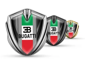 Bugatti Kuppel Emblem Abzeichen Renn Look Glänzend